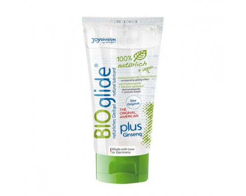 Заказать Гель-лубрикант на водной основе BIOglide plus Ginseng - 100 мл.