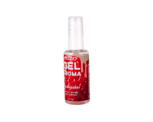 Заказать Интимный лубрикант Egzo Aroma с ароматом клубники - 50 мл.