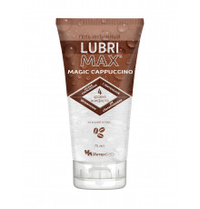 Интимный гель-смазка на водной основе Lubrimax Magic Cappuccino - 75 мл.