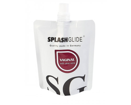 Заказать Ухаживающий лубрикант на водной основе Splashglide Vaginal With Aloe Vera - 100 мл.