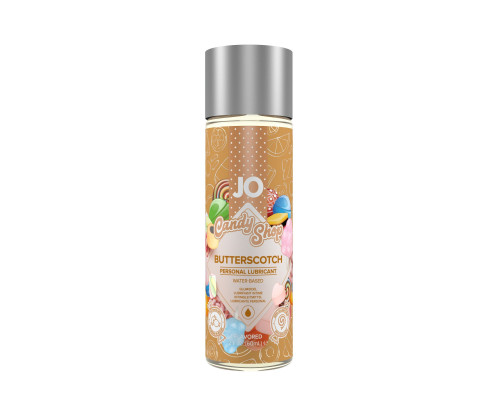 Заказать Смазка на водной основе Candy Shop Butterscotch с ароматом ирисок - 60 мл.