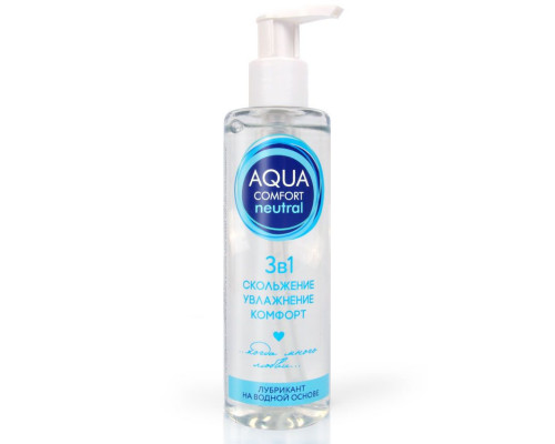 Заказать Лубрикант на водной основе Aqua Comfort Neutral - 195 гр.