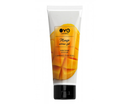 Заказать Лубрикант на водной основе OYO Aroma Gel Mango с ароматом манго - 75 мл.