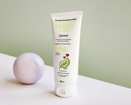 Заказать Лубрицирующий гель для интимного ухода Organic - 100 мл.