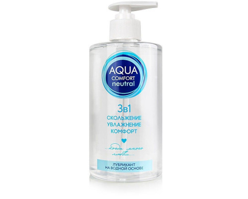 Лубрикант на водной основе Aqua Comfort Neutral - 440 гр.