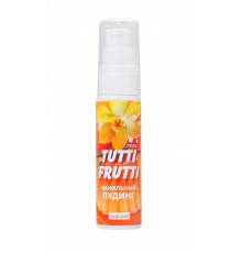 Интимный гель на водной основе Tutti-Frutti  Ванильный пудинг  - 30 гр.