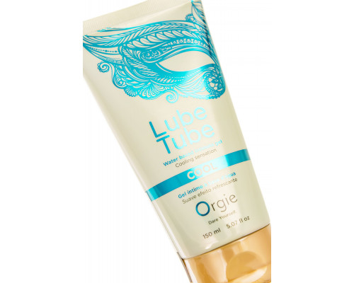 Заказать Интимный гель на водной основе Lube Tube Cool с охлаждающим эффектом - 150 мл.