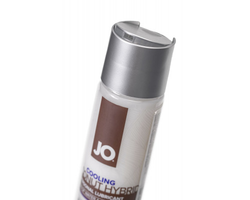 Заказать Водно-масляный лубрикант с охлаждающим эффектом JO Silicon free Hybrid Lubricant COOLING - 120 мл.