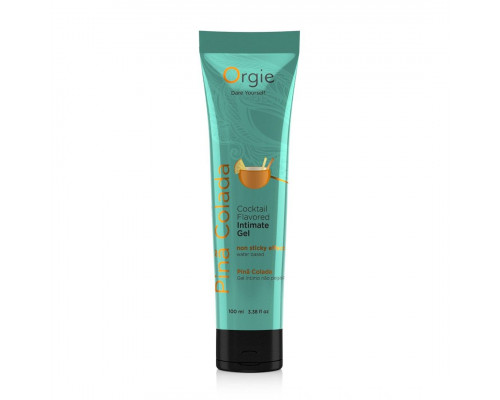 Заказать Съедобный интимный гель Orgie Lube Tube Cocktail Pina Colada - 100 мл.