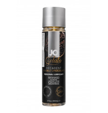 Лубрикант с ароматом шоколада JO GELATO DECADENT DOUBLE CHOCOLATE - 120 мл.