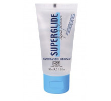 Гель-смазка на водной основе для чувствительной кожи Superglide - 30 мл.