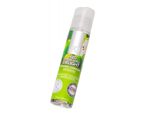 Заказать Смазка с ароматом яблока JO Flavored  Green Apple H2O - 30 мл.