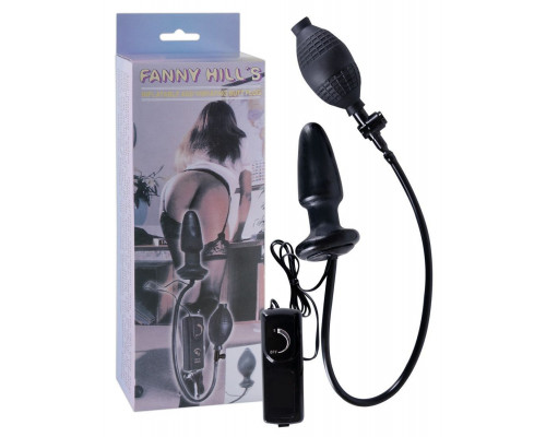 Заказать Универсальная анальная пробка-расширитель FANNY HILLS BLACK BUTT PLUG