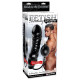 Заказать Фаллоимитатор с функцией подкачки Inflatable Ass Blaster - 23 см.