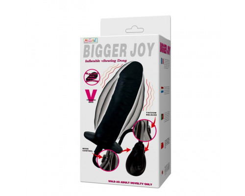 Заказать Расширяющийся вибратор Bigger Joy - 15,5 см.
