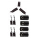 Заказать Комплект наручников и поножей LUXURIOUS BED RESTRAINT CUFF SET