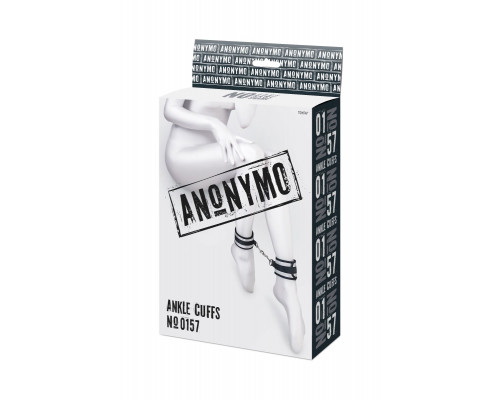 Серебристо-черные оковы Anonymo