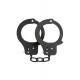Заказать Чёрные наручники из листового металла BONDX METAL CUFFS BLACK