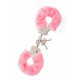 Заказать Металлические наручники с розовой меховой опушкой METAL HANDCUFF WITH PLUSH PINK