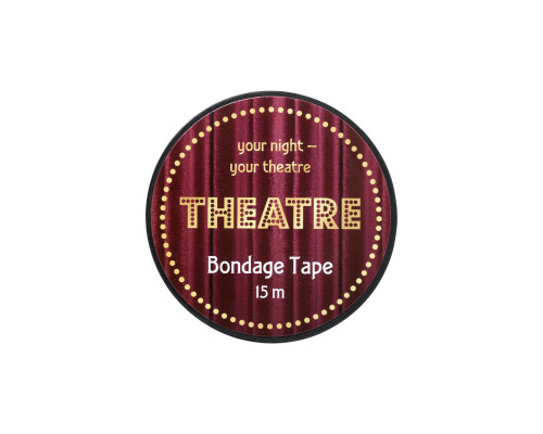 Заказать Черный бондажный скотч TOYFA Theatre - 15 м.