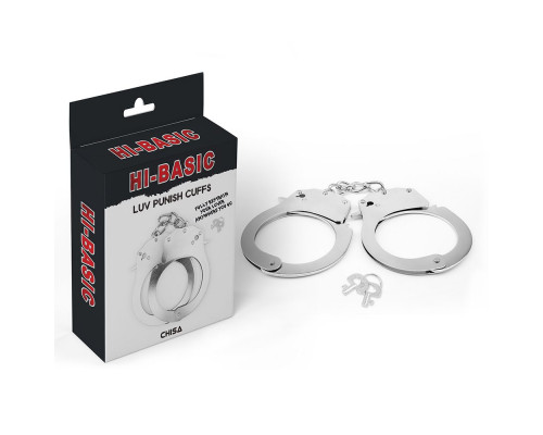 Заказать Металлические наручники Luv Punish Cuffs