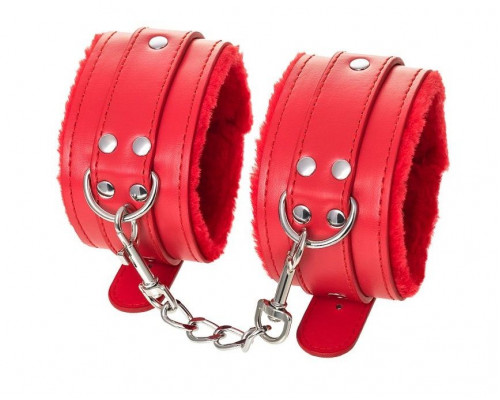 Заказать Красные оковы Anonymo из искусственной кожи