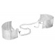 Заказать Серебристые наручники-браслеты Desir Metallique Handcuffs