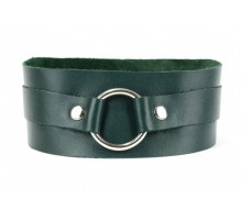 Изумрудный ошейник Ladys Arsenal на регулируемом ремешке