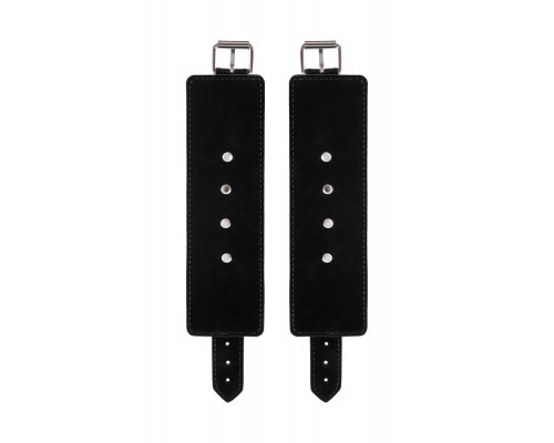 Заказать Черные наручники Anonymo на сцепке