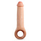 Телесная насадка-удлинитель Thrive 8.75 Inch Realistic Penis Extender Sleeve - 22,2 см.
