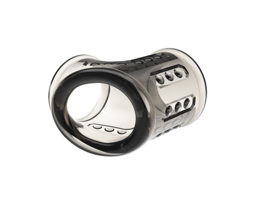 Дымчатая насадка на пенис и мошонку