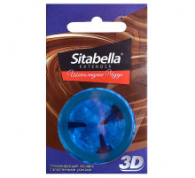 Насадка стимулирующая Sitabella 3D  Шоколадное чудо  с ароматом шоколада