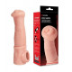 Заказать Телесная фантазийная насадка на член Cock Sleeve Size L