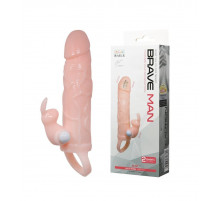 Удлиняющая телесная насадка с 2 виброэлементами