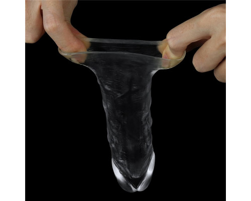 Заказать Прозрачная насадка-удлинитель Flawless Clear Penis Sleeve Add 1 - 15,5 см.