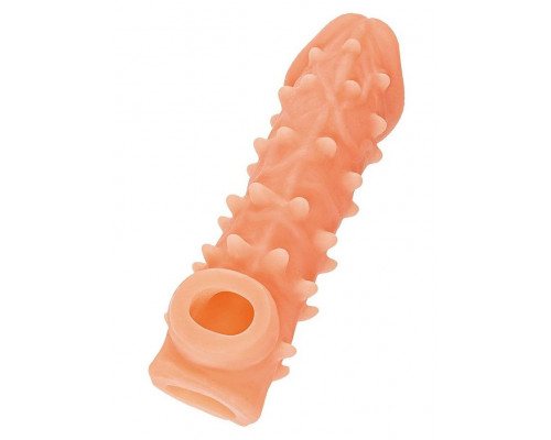 Заказать Телесная закрытая насадка с пупырышками Cock Sleeve Size L - 17,6 см. Заказать Телесная закрытая насадка с пупырышками Cock Sleeve Size L - 17,6 см.