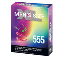 Стимулирующая насадка на пенис MEN SIZE 555
