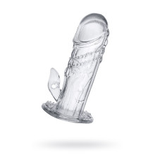 Прозрачная насадка на пенис Uco - 13 см.