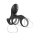 Черная насадка на пенис Ultimate Couples Cage Max