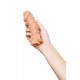 Заказать Телесная закрытая насадка с пупырышками Cock Sleeve Size M - 15,6 см.