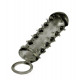 Заказать Дымчатая стимулирующая насадка с закрытой головкой SAMURAI PENIS SLEEVE BLACK - 14,5 см.