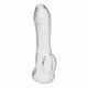 Заказать Прозрачная насадка на пенис Transparent Penis Enhancing Sleeve Extension - 15,9 см.