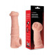 Заказать Телесная фантазийная насадка на член Cock Sleeve Size M