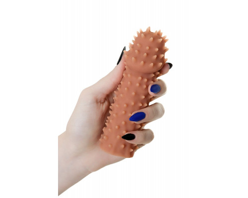 Насадка на фаллос с шипами Extreme Sleeve 007 S-size - 12,7 см.