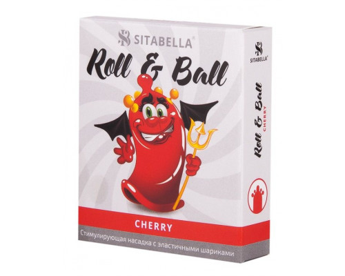 Заказать Стимулирующий презерватив-насадка Roll Ball Cherry Заказать Стимулирующий презерватив-насадка Roll Ball Cherry