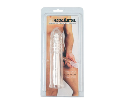Заказать Насадка-удлинитель из прозрачного силикона LIDL EXTRA SILICONE PENIS EXTENSION
