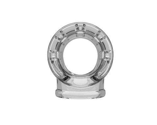 Прозрачная насадка на пенис и мошонку