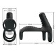 Заказать Черная вибронасадка на пенис Vibrating Penis Sling
