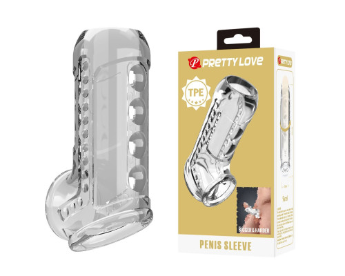 Прозрачная насадка на пенис Farrel