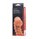 Заказать Телесная закрытая насадка с пупырышками Cock Sleeve Size L - 17,6 см.
